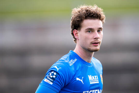 Lund BKs Aleandro Wihlborg Costa jublar