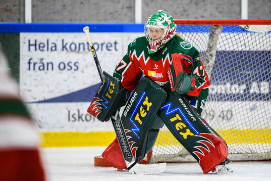 Frölundas målvakt Maja Helge