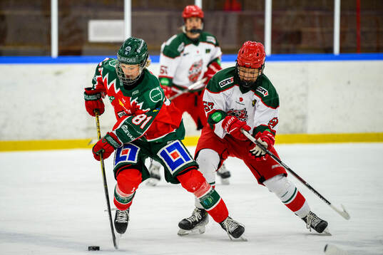 Frölundas Edit Danielsson och Modos Moa Nilsson