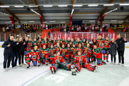 Bläddra bland fler bilder av Ishockey, Damjuniorer, SM-final, Frölunda HC - MoDo Hockey