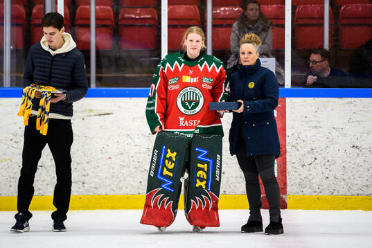 Frölundas målvakt Maja Helge