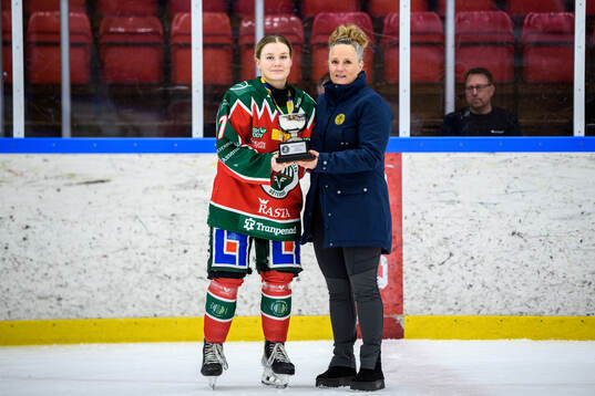 Frölundas Stina Röhricht jublar