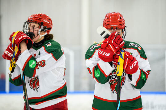 Modos Elsa Åberg och Miriam Toet-Uddveg deppar