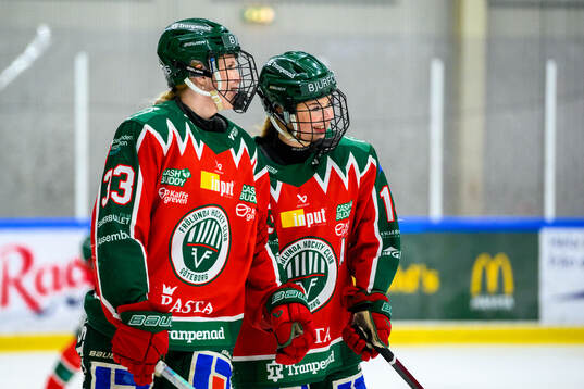 Frölundas Alwa Andersson och Julia Ullsten