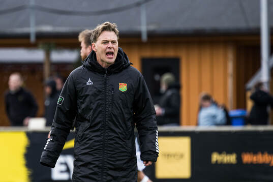 GAISs tränare Fredrik Holmberg