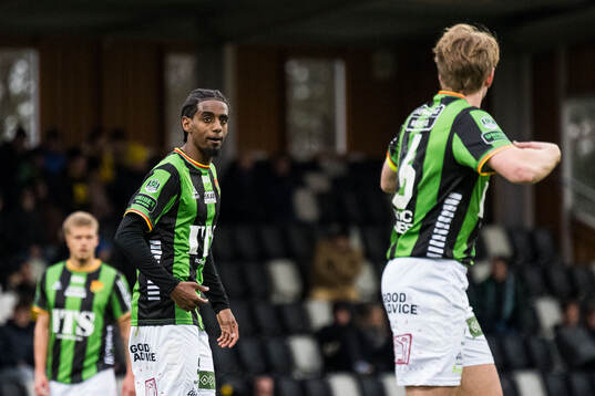 GAISs Harun Ibrahim och August Wängberg