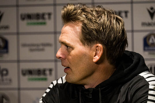 GAISs tränare Fredrik Holmberg