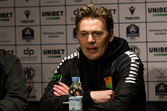 GAISs tränare Fredrik Holmberg