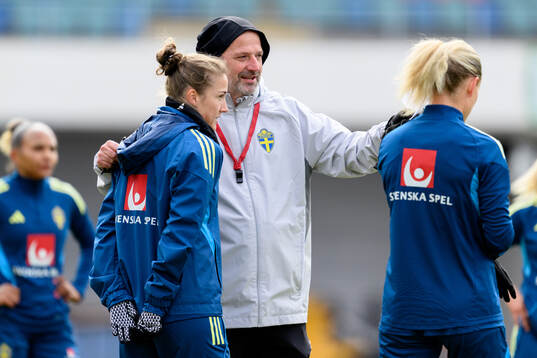 Assistant coach Magnus Wikman