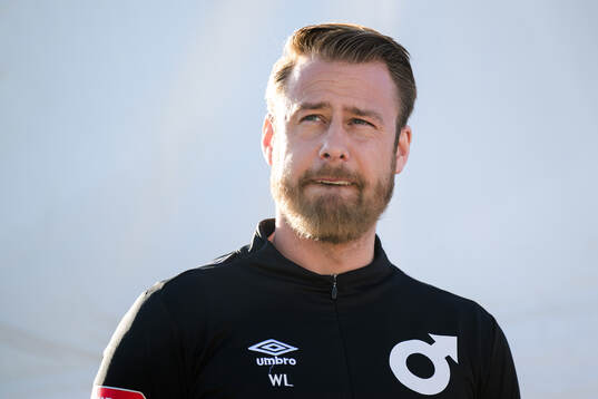 Degerfors tränare William Lundin