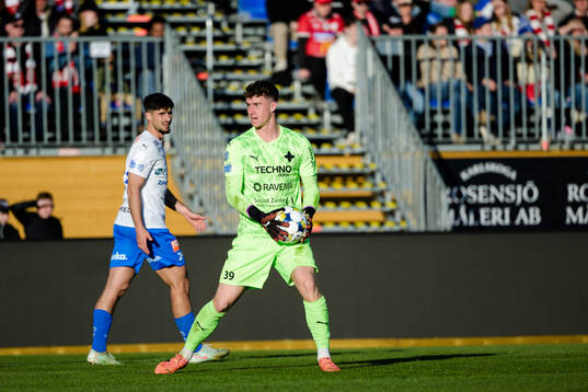 Värnamos målvakt Viktor Andersson