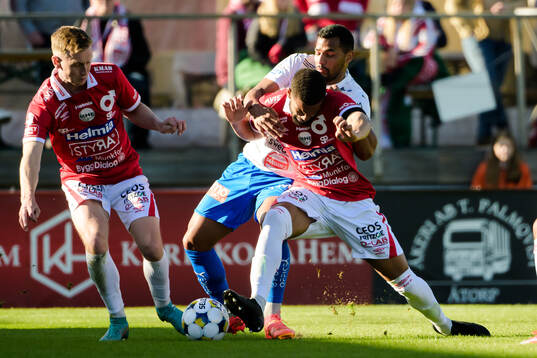 Värnamos Wenderson Oliveira do Nascimento och Degerfors