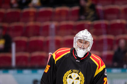Brynäs målvakt Oscar Westman