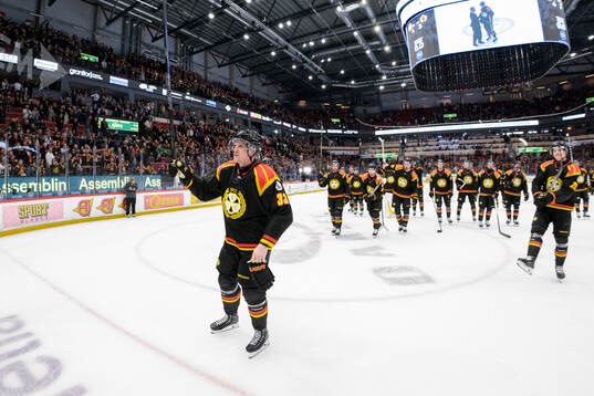 Brynäs Jakob Silfverberg jublar