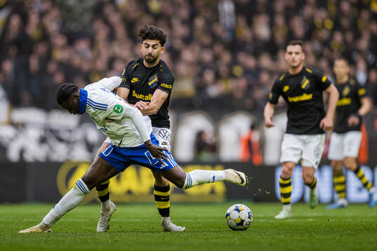 IFK Norrköpings Kojo Peprah Oppong och AIKs Andronikos