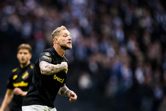 AIKs John Guidetti jublar
