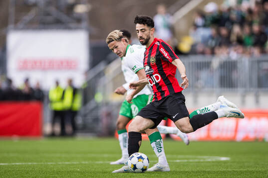 Brommapojkarnas Daleho Irandust och Hammarbys Markus