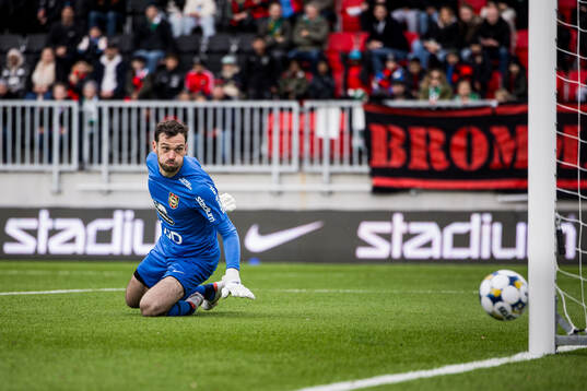 Brommapojkarnas målvakt Davor Blazevic