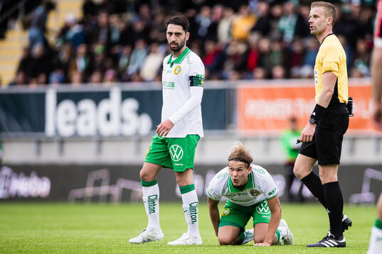 Hammarbys Markus Karlsson deppar