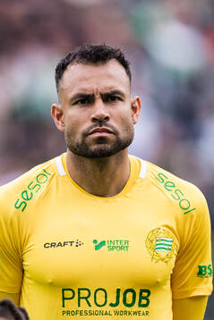 Hammarbys målvakt Warner Hahn