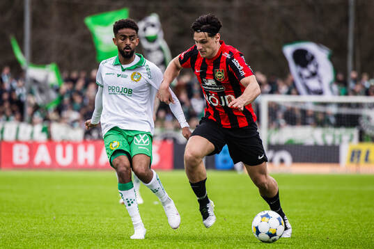Hammarbys Tesfaldet Tekie och Brommapojkarnas Kevin