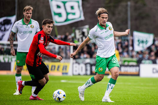 Brommapojkarnas Anton Kurochkin och Hammarbys Markus