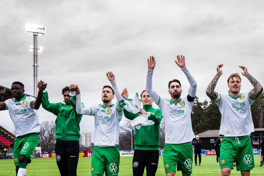 Hammarbys Ibrahima Breze Fofana, Jonathan Karlsson, Pavle