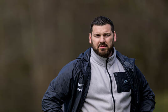 Högaborgs tränare Daniel Bennassar Nilsson