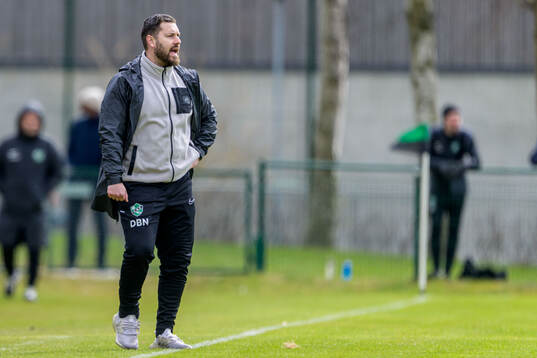 Högaborgs tränare Daniel Bennassar Nilsson