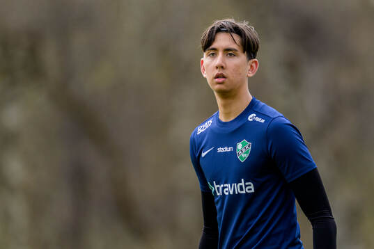 Högaborgs målvakt Benjamin Olsson
