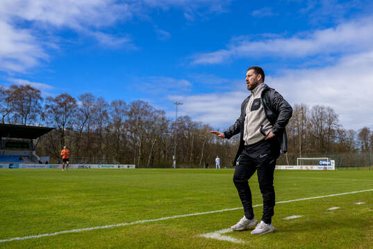 Högaborgs tränare Daniel Bennassar Nilsson