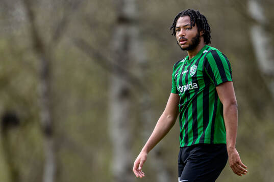 Högaborgs Adam Touray deppar