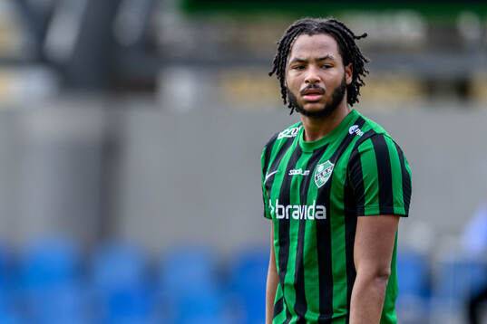 Högaborgs Adam Touray deppar