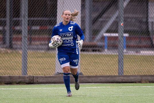 Degerfors IFs målvakt Elin Ekmark