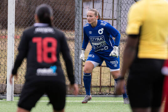 Degerfors IFs målvakt Elin Ekmark