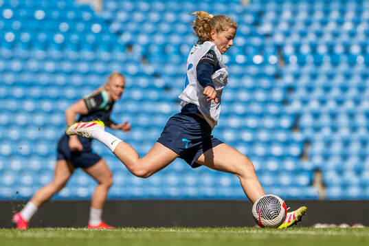 Justine Kielland of the Norwegian women's national football