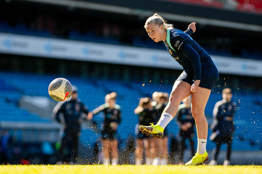 Sophie Román Haug of the Norwegian women's national
