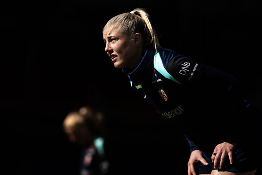 Sophie Román Haug of the Norwegian women's national