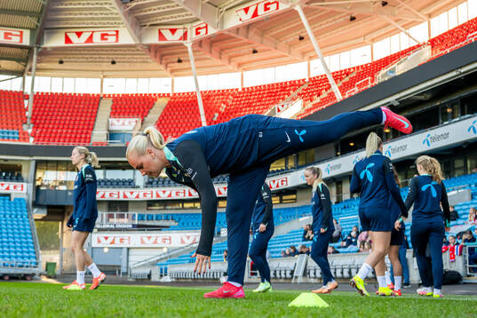 Cathinka Tandberg of the Norwegian women's national