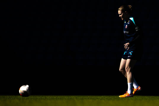 Signe Gaupset of the Norwegian women's national football