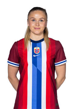 Anna Jøsendal of the Norwegian women's national football