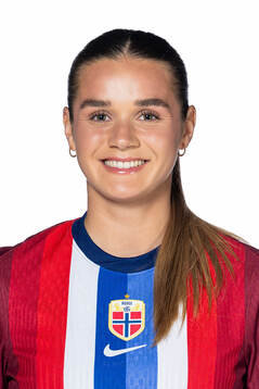 Andrea Norheim of the Norwegian women's national football