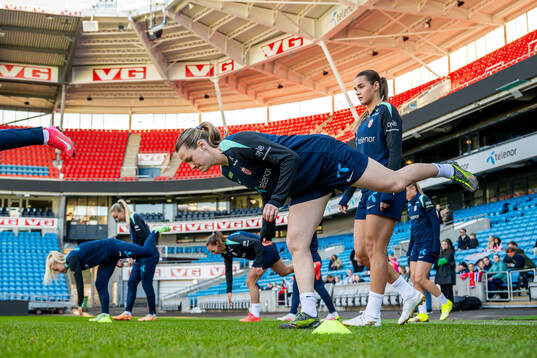 Elisabeth Terland of the Norwegian women's national