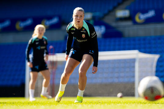 Sophie Román Haug of the Norwegian women's national