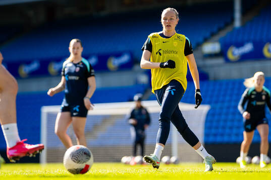 Frida Maanum of the Norwegian women's national football team