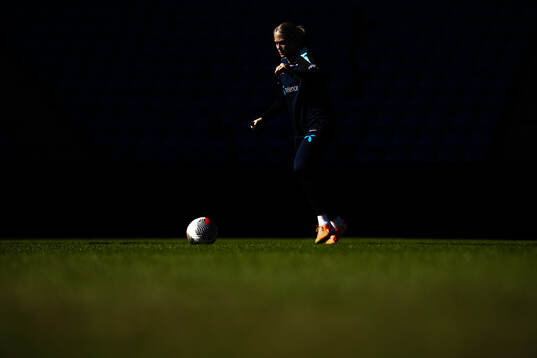 Guro Bergsvand of the Norwegian women's national football