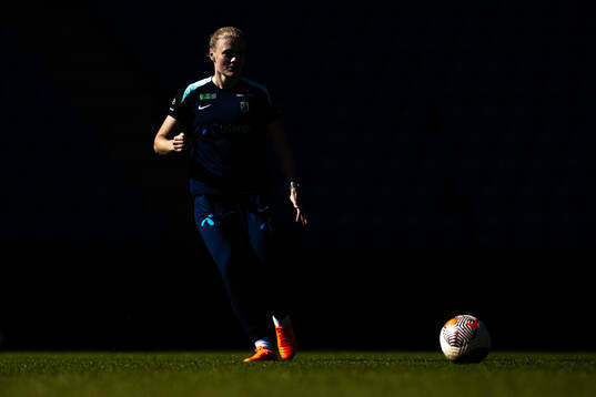 Mathilde Harviken of the Norwegian women's national