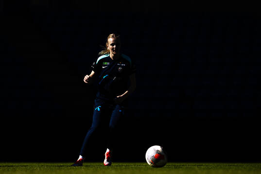 Karina Sævik of the Norwegian women's national football