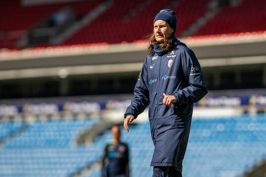 Ingvild Stensland, assistant coach of the Norwegian women's