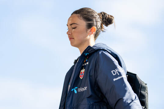 Ingrid Syrstad Engen of the Norwegian women's national